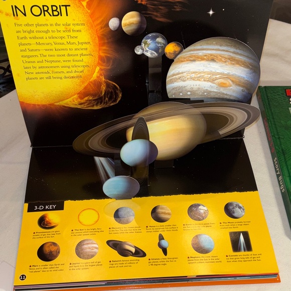 Solar System and 3D Scary Bugs Book Set - Picture 2 of 5
